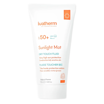 Protectie solara Sunlight dry touch SPF 50+, 50ml, Ivatherm