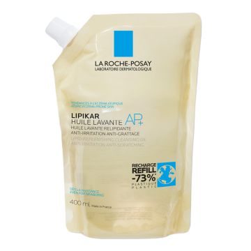 Rezerva eco Ulei de spalare relipidant Lipikar AP+, 400 ml, La Roche-Posay
