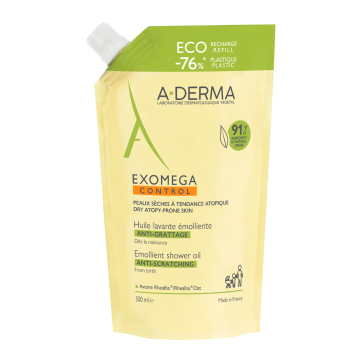 Rezerva Ulei de dus Exomega Control, 500 ml, A-Derma