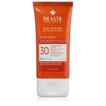 Rilastil Sun System Velvet Touch crema protectoare pentru fata SPF 30
