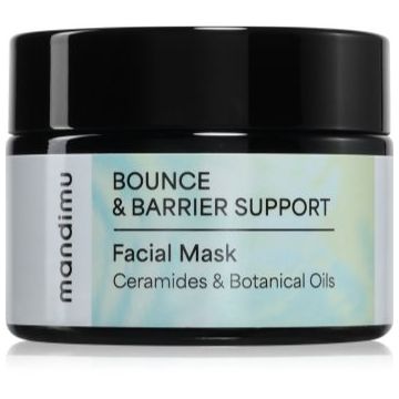 Să Mâncăm Sănătos Mandimu Bounce & Barrier Support Facial Mask masca pentru hidratare intensa cu acid hialuronic