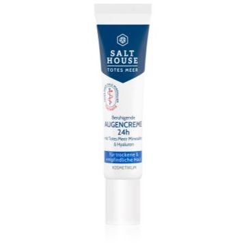 Salt House Dead Sea Therapy Eye Cream 24h crema de ochi hidratanta cu acid hialuronic
