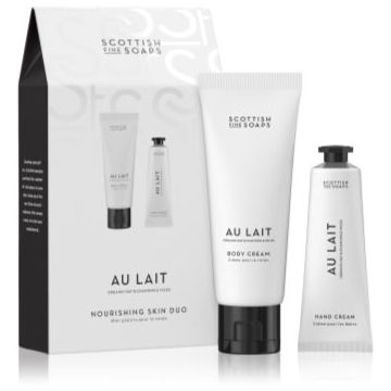 Scottish Fine Soaps Au Lait set cadou de maini