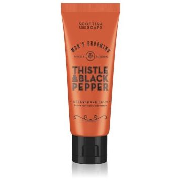 Scottish Fine Soaps Thistle & Black Pepper balsam după bărbierit in tub