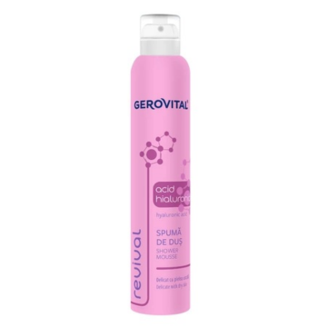 Spuma de dus cu acid hialuronic, 200 ml, Gerovital