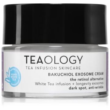 Teaology Bakuchiol Infusion Exosome Cream crema anti-rid hidratanta impotriva petelor intunecate