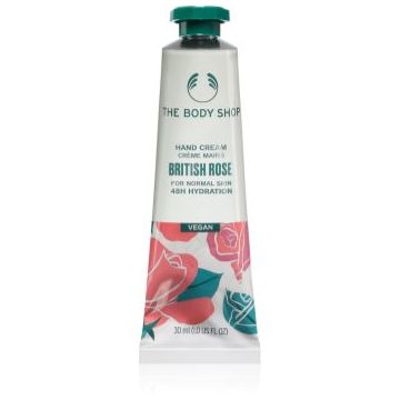 The Body Shop British Rose Hand Cream crema de maini hidratanta