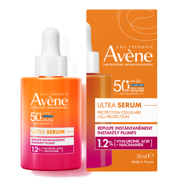 Ultra Serum cu efect imediat de reumplere a pielii SPF50+, 30 ml, Avene