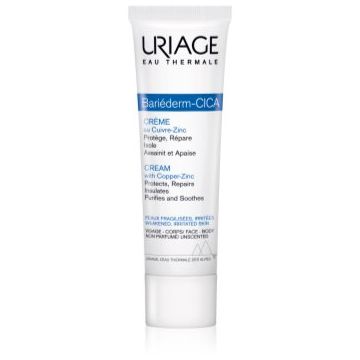 Uriage Bariéderm Cica-Cream with Copper-Zinc cremă reparatoare cu cupru și zinc cu Panthenol
