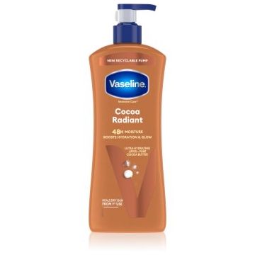 Vaseline Cocoa Radiant lotiune hidratanta cu unt de cacao