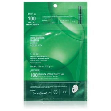 VT Cosmetics Pro Cica Reedle Shot 100 2Step Hydrogel Mask mască intensă cu hidrogel cu efect calmant
