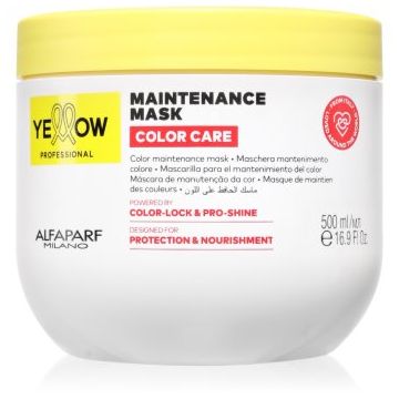 Yellow Professional Color Care Maintenance Mask masca pentru păr vopsit