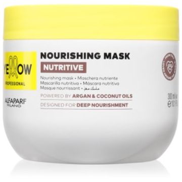Yellow Professional Nutritive Nourishing mask masca hranitoare pentru par uscat si fragil