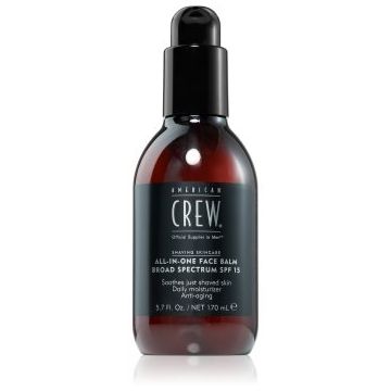 American Crew Shave & Beard ALL-IN-ONE Face Balm Broad Spectrum SPF 15 balsam după bărbierit SPF 15