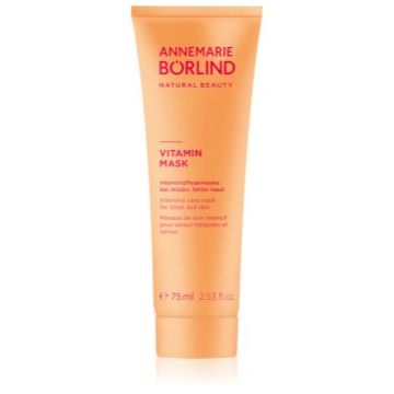 ANNEMARIE BÖRLIND BEAUTY MASKS masca de hidratare si luminozitate cu vitamine