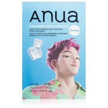 Anua K-Pop Demon Hunters Hyaluronic Acid 8 + Catechin mască textilă hidratantă cu efect racoritor