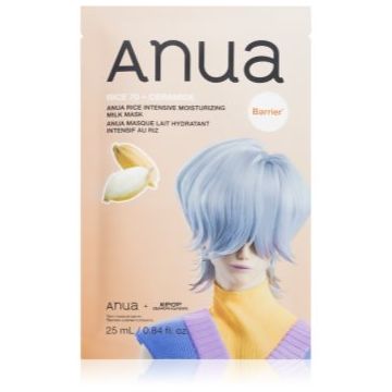 Anua K-Pop Demon Hunters Rice 70 + Ceramide mască textilă de îngrijire pentru fortificarea barierei cutanate