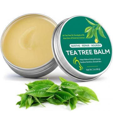 Balsam pentru Corp cu Arbore de Ceai, Eucalipt, Aloe Vera si Rozmarin, 60 g