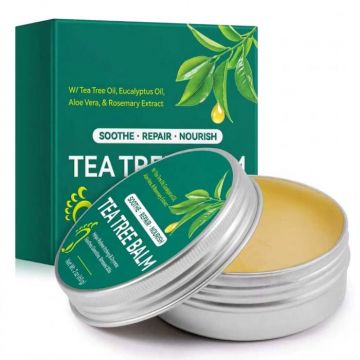 Balsam pentru Corp cu Arbore de Ceai, Eucalipt, Aloe Vera si Rozmarin, 60 g