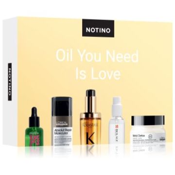 Beauty Discovery Box Notino Oil You Need Is Love set pentru toate tipurile de par