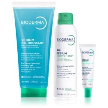 Bioderma Sébium Acne Care Set set pentru tenul gras, predispus la acnee