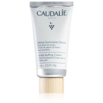 Caudalie Masks & Scrubs crema exfolianta blanda.