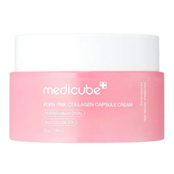 Crema cu capsule PDRN Pink Collagen, 55 g, Medicube