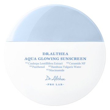 Crema de fata cu protectie solara SPF 50+ PA++++ Aqua Glowing, 45 ml, Dr. Althea