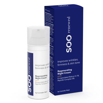 Cremă de noapte regeneratoare cu retinol Soo Renewed 50ml, Cosmetic Plant