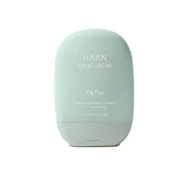 Crema hranitoare pentru maini cu smochine si complex prebiotic Fig Fizz, 50ml, Haan