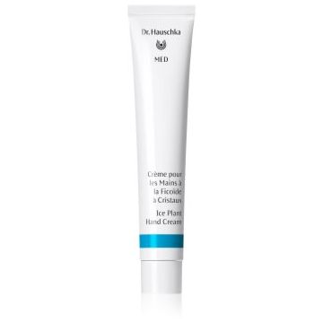 Dr. Hauschka Med Ice Plant crema de maini intensiva pentru piele uscată, cu tendință la eczeme