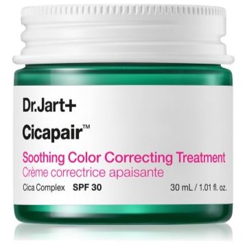 Dr. Jart+ Cicapair™ Soothing Color Correcting Treatment Crema intensiva impotriva inrosirii pielii. SPF 30