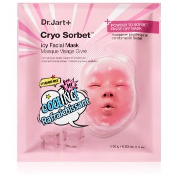 Dr. Jart+ Cryo Sorbet Icy Facial Mask masca hidratanta cu efect racoritor