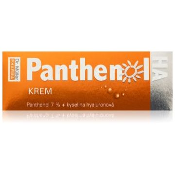 Dr. Müller Panthenol HA cream 7% crema dupa bronzat  cu acid hialuronic