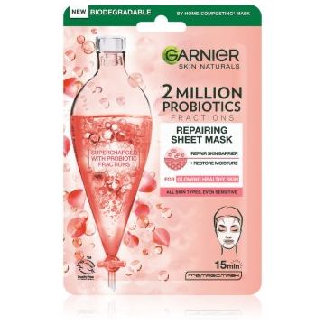Garnier Textil Masks Hydra Bomb mască textilă hidratantă cu acid hialuronic