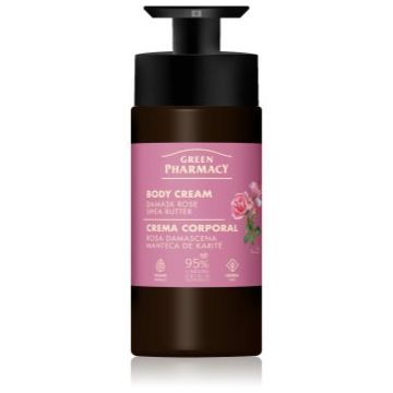 Green Pharmacy Damask Rose & Shea Butter crema de corp