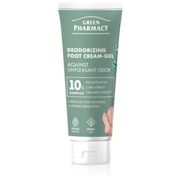 Green Pharmacy Foot Care Deodorizing Foot Cream-Gel Against Unpleasant Odor gel crema pentru picioare