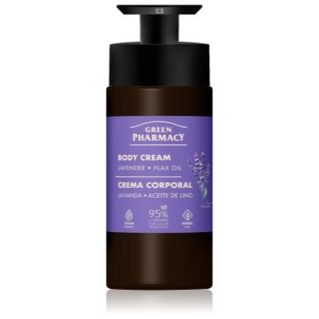 Green Pharmacy Lavender & Flax Oil crema de corp