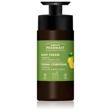 Green Pharmacy Verbena & Sweet Lemon Oil crema de corp
