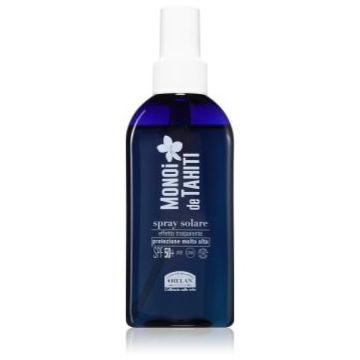 Helan MONOÏ de TAHITI Suntan Spray SPF 50+ spray protector pentru plajă