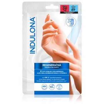 Indulona Original masca regeneratoare pentru maini sub formă de manusi