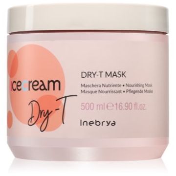 Inebrya Ice Cream Dry-T Mask masca hranitoare pantru par uscat si deteriorat