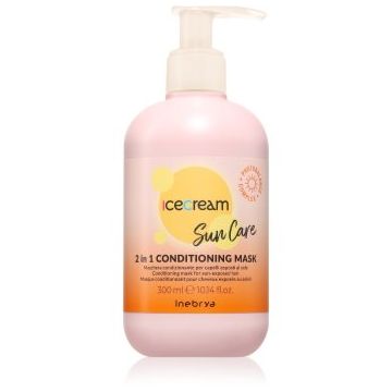 Inebrya Sun Care 2 in 1 Conditioning Mask Masca de par pentru par expus la soare