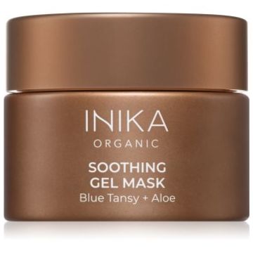 INIKA Organic Soothing Gel Mask Masca Gel calmanta pentru regenerare