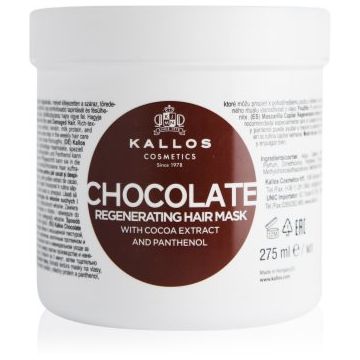 Kallos KJMN Professional Chocolate masca de par regeneratoare