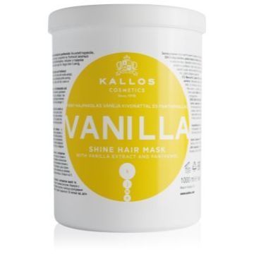Kallos KJMN Professional Vanilla Mască de păr cu efect revitalizant