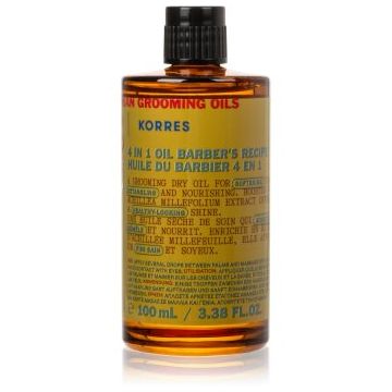 Korres Athenian Grooming ulei uscat pentru barbă