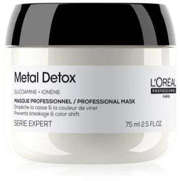 L’Oréal Professionnel Serie Expert Metal Detox mască hrănitoare profundă pentru par vopsit si deteriorat
