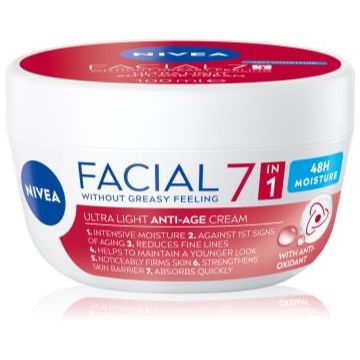 NIVEA Facial Anti-Age cremă de ten pentru reducerea primelor semne de îmbătrânire 7 in 1