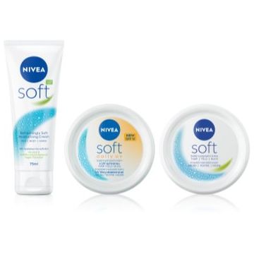 NIVEA Soft set nutritie si hidratare